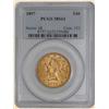 Image 1 : 1897 $10 Liberty MS62 PCGS