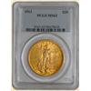 Image 1 : 1913 $20 St. Gaudens MS62 PCGS
