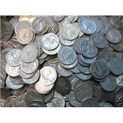 Lot of 5 oz. 90% Junk Coin Silver-