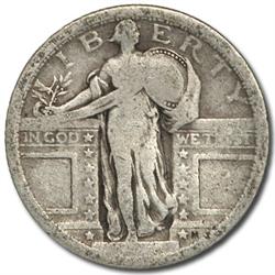 A lot with  20 Standing Liberty Quarters- Variouss