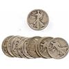 Image 1 : Lot of 10 Walking Liberty Halves