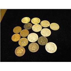 19th Century Coin Lot- (19) Total