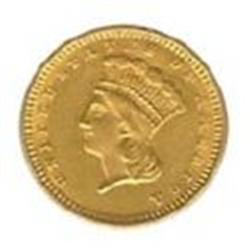 $ 1 Gold from the 19th Century- US Minted
