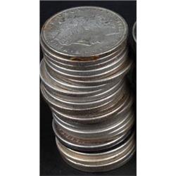 Lot of 20 Morgan SIlver Dollars- Circulated