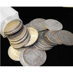 Lot of 20 Morgan Silver Dollars-