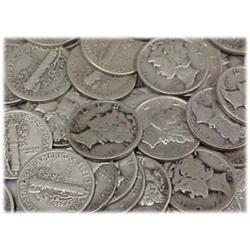 Lot of 9 Better Grade Mercury Dimes