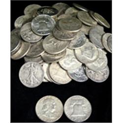 Lot of 40 Mixed Type 90% Halves