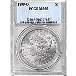 Random DATE PCGS MS 65 Morgan Silver Dollar