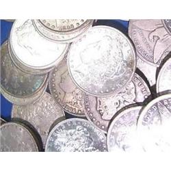 Random MORGAN SILVER DOLLAR SINGLE COIN from