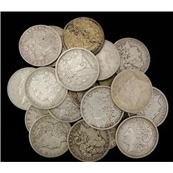 Lot of 25 Peace or Morgan Silver Dollars-