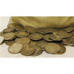 Lot of 20 Morgan Silver Dollars- Circulated