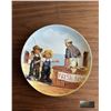 Image 9 : 3 Collector Plates: Rockwell, Wülfing, Down with Boxes