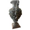 Image 2 : Large Ornate Resin Decorative Urn with Mythological Reliefs