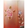 Image 2 : Hand-Painted Frosted Pink Glass Vases