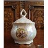 Image 5 : German Lusterware Porcelain Tea Set, Hand Decorated, 15 Pieces