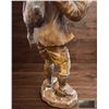 Image 3 : Carved Wood Figure of Man With Rifle