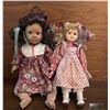 Image 1 : Porcelain and Vinyl Dolls in Vintage-Style Dresses