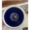 Image 5 : Three Hand-Painted Chinese Cobalt Blue Porcelain Vases