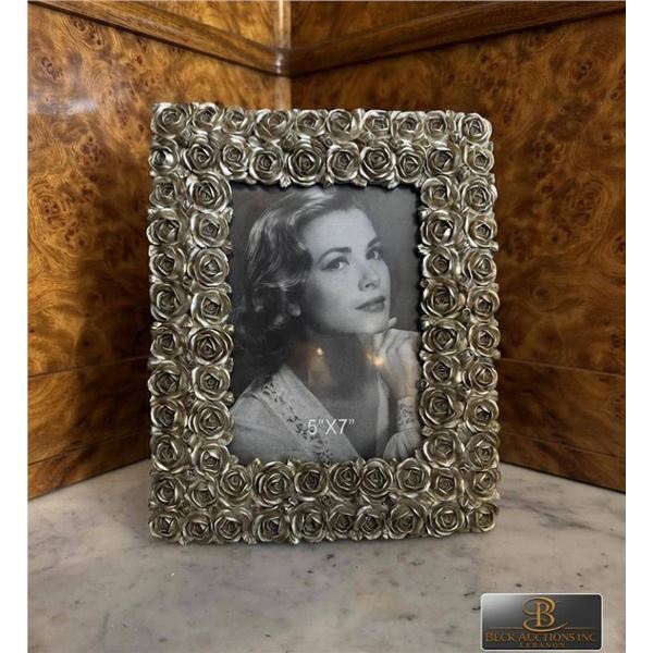 Two Decorative Photo Frames 5"x7" and 4"x8"