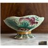 Image 4 : Hand Painted Floral Ceramic Pedestal Bowls