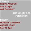 Image 1 : VIEWING & PICKUP DATES