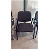 Image 1 : BLACK LOOP ARM CLIENT CHAIR