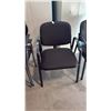 Image 1 : BLACK LOOP ARM CLIENT CHAIR