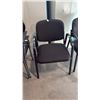 Image 1 : BLACK LOOP ARM CLIENT CHAIR