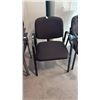 Image 1 : BLACK LOOP ARM CLIENT CHAIR