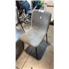 Image 1 : GREY CONTOUR SIDE CHAIR