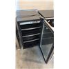 Image 2 : DANBY DBC434A1BSSDD BLACK 115V FREESTANDING BEVERAGE CENTER WINE COOLER REFRIGERATOR