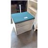 Image 1 : STEELCASE 2-DRAWER CUSHION TOP FILE CABINET