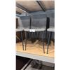 Image 1 : PAIR OF GREY CONTOUR SIDE CHAIRS