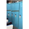Image 1 : BABY BLUE 2-BAYS FULL HEIGHT LOCKER