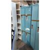 Image 1 : BABY BLUE 4-BAYS HALF HEIGHT LOCKER