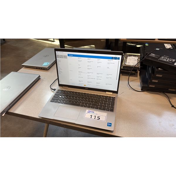 DELL LATITUDE 5520 15.6" LAPTOP INTEL CORE I5 PORTABLE PC WIPED DRIVE NO CHARGER