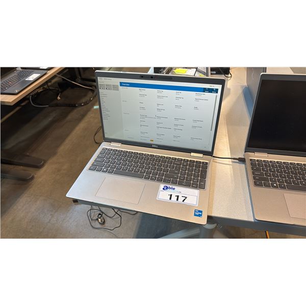 DELL LATITUDE 5520 15.6" LAPTOP INTEL CORE I5 PORTABLE PC WIPED DRIVE NO CHARGER