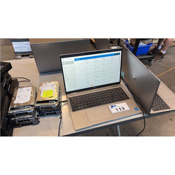 DELL LATITUDE 5520 15.6" LAPTOP INTEL CORE I5 PORTABLE PC WIPED DRIVE NO CHARGER