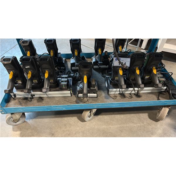 12 MOBILE DATA TERMINALS INCL ZEBRA MC9200 MC92N0-G90SYEQA6WR MOBILE DATA TERMINAL