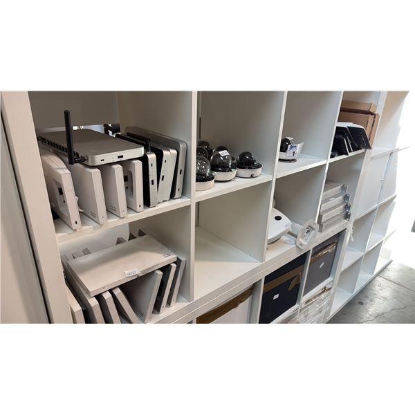 NETWORK DEVICES INCL  MERAKI MV12W CLOUD-MANAGED SMART CAMERA,  SMS STORETRAFFIC 3D SCOPE II LC