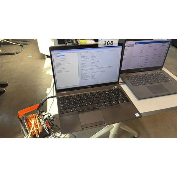 LATITUDE 5500 15.6" LAPTOP I7 PLATFORM WIPED DRIVE NO ADAPTER