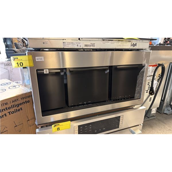 SAMSUNG ME21DG6300SRAC OVER THE RANGE MICROWAVE, 30 INCH EXTERIOR WIDTH, 2.1 CU. FT. CAPACITY
