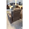 Image 3 : VALENCIA THEATER SEATING TUSCANY, DARK BROWN POWER RECLINER WITH 2 CUPHOLDERS, HIDDEN STORAGE