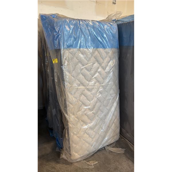 PLATINUM BRAVO TWIN SIZE MATTRESS WITH BOX SPRING
