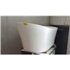 Image 1 : FREE STANDING PORCELAIN BATHTUB, DIMENSIONS APPROX 55X29X22 INCHES
