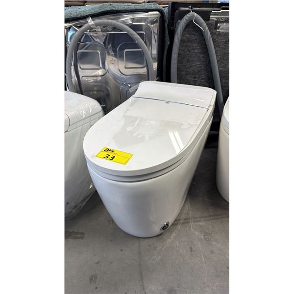 ECOWAY MODEL 2250 SMART TOILET, APPROX DIMENSIONS H 18" W 15" D 26"