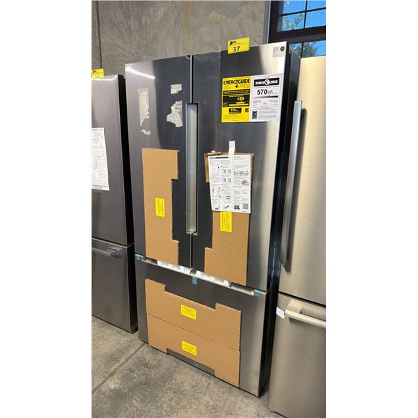 BOSCH 800 SERIES B36CT81ENS FRENCH DOOR REFRIGERATOR, 36 INCH WIDTH, 20.8 CU. FT. CAPACITY