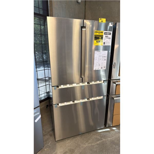 BOSCH 800 SERIES B36CL80ENS FRENCH DOOR REFRIGERATOR, 36 INCH WIDTH, 21 CU. FT. CAPACITY