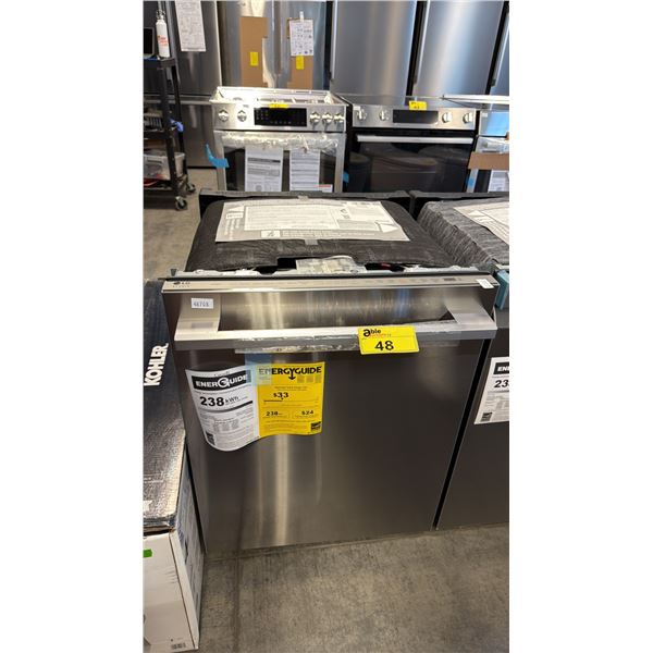 LG STUDIO SDWB24S3 DISHWASHER, 24 INCH EXTERIOR WIDTH, 40 DB DECIBEL LEVEL, FULLY INTEGRATED,