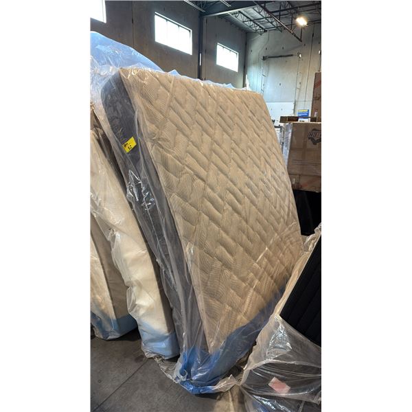 SERTA STANDARD BRAVO FIRM KING SIZE MATTRESS WITH BOX SPRING